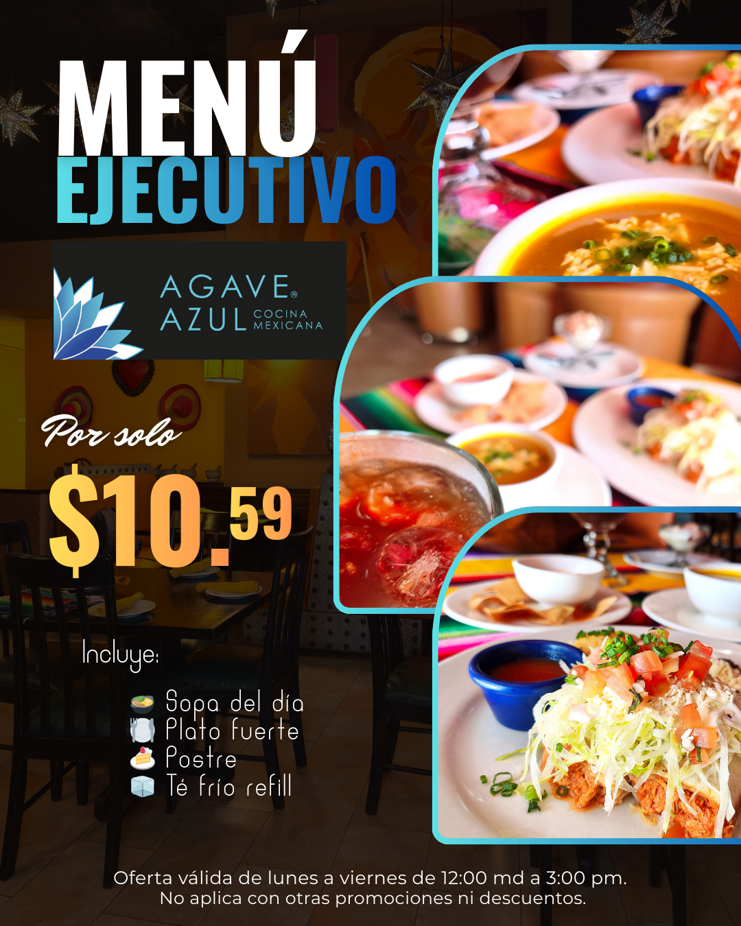 Ejemplo Menu Ejecutivo